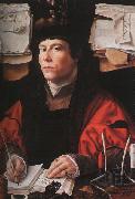 Jan Gossaert Mabuse Portrait of a Merchant oil on canvas